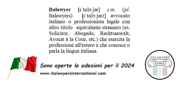 Italawyers meaning significato