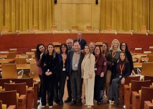 Gruppo di associati Italawyers International durante la visita alla Corte di Giustizia dell’Unione Europea a Lussemburgo